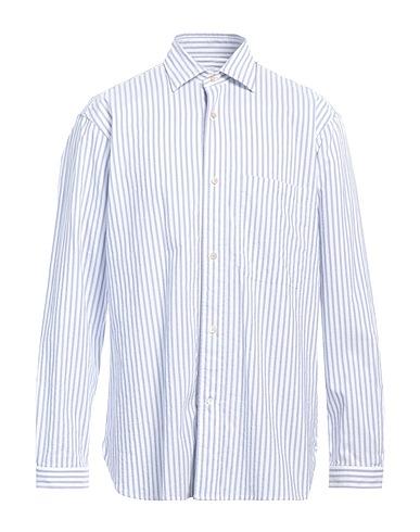 7D Striped shirt Blue 100% Cotton