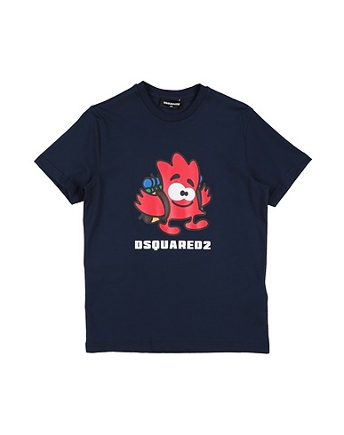 DSQUARED2 Ｔシャツ ミッドナイトブルー コットン 100%