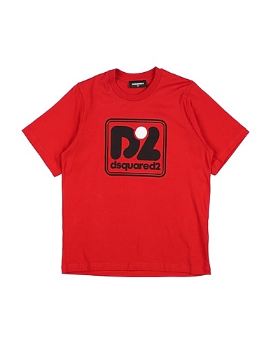 DSQUARED2 T-shirt Red 100% Cotton