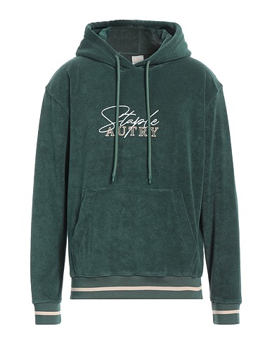 AUTRY Hooded track jacket  STAPLE X AUTRY Green 80% Cotton, 20% Polyester
