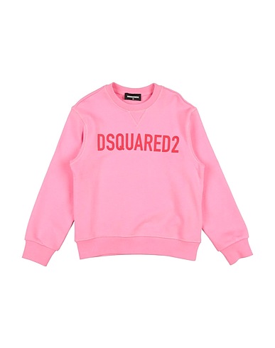 DSQUARED2 Sweatshirt Fuchsia 100% Cotton, Elastane