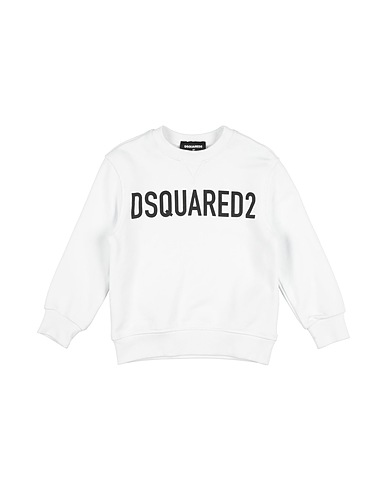 DSQUARED2 Sweatshirt White 100% Cotton, Elastane