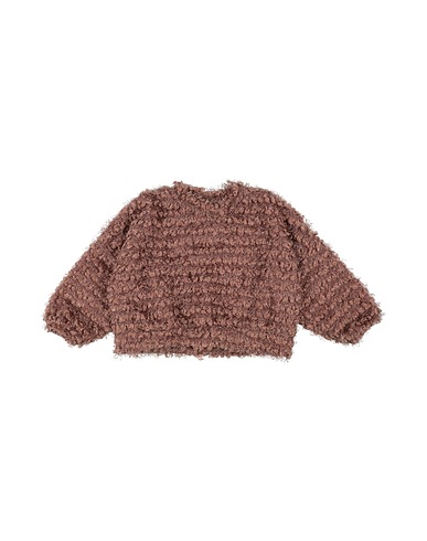 CAFFÉ D'ORZO Jumper Light brown 86% Polyester, 10% Viscose, 4% Elastane