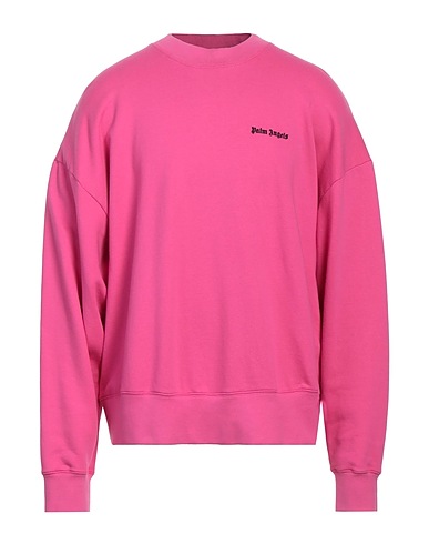 PALM ANGELS Sweatshirt Fuchsia 100% Cotton, Elastane