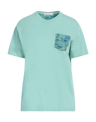 ROSSOPURO T-shirt Verde 100% Cotone