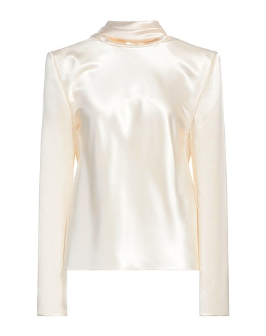 SAINT LAURENT Silk top Ivory 100% Silk