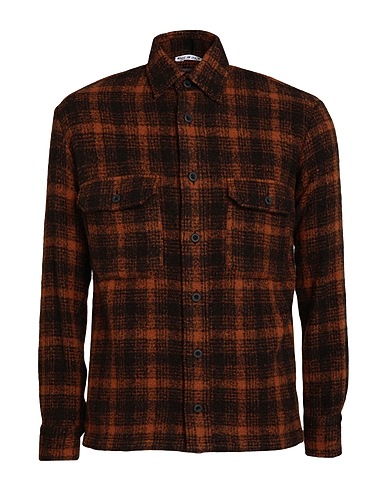 DESTIN Chemise à carreaux 77% Laine, 19% Polyamide, 3% Cachemire, 1% Soie