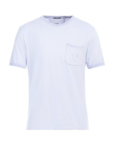 C.P. COMPANY T-Shirt Lila 55% Baumwolle, 45% Polyamid