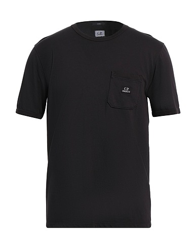 C.P. COMPANY T-Shirt Schwarz 55% Baumwolle, 45% Polyamid