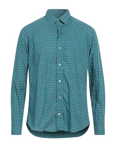 SALVATORE PICCOLO Patterned shirt 100% Cotton