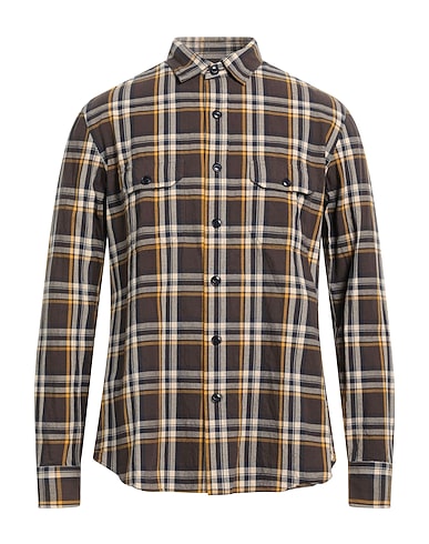 SALVATORE PICCOLO Checked shirt 100% Cotton