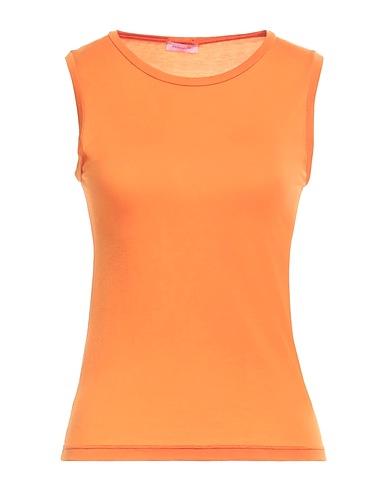 ROSSOPURO Top Orange 80% Modal, 20% Polyamide