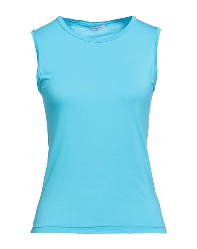ROSSOPURO Top Light blue 80% Modal, 20% Polyamide
