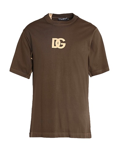 DOLCE&GABBANA T-shirt Khaki 100% Cotton