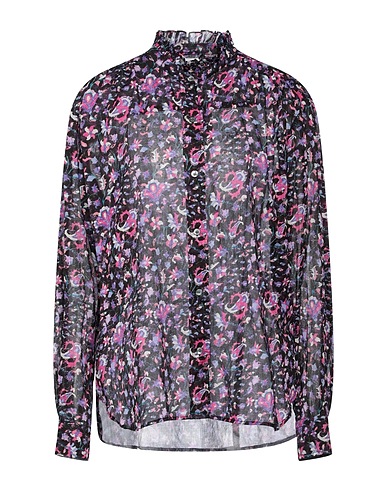 MARANT ÉTOILE Hemden und Blusen mit Muster Schwarz 100% Baumwolle