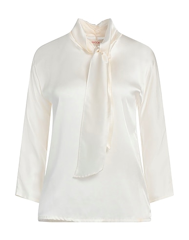 JUCCA Top Cream 94% Silk, 6% Elastane