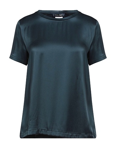 'S MAX MARA Top Midnight blue 64% Acetate, 36% Viscose