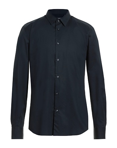 ANTONY MORATO Solid colour shirt Midnight blue 100% Cotton