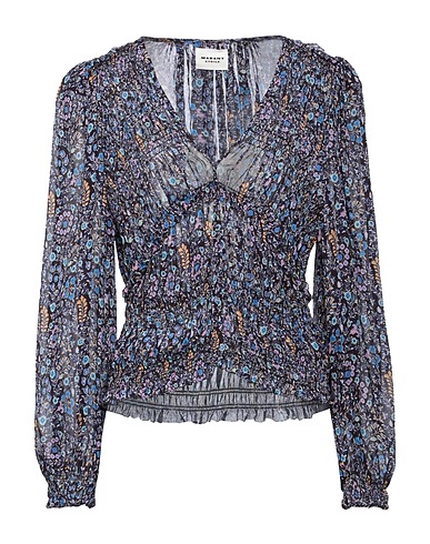 MARANT ÉTOILE Top Midnight blue 100% Viscose, Silk