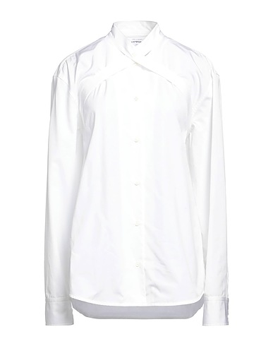 OFF-WHITE™ Solid colour shirts & blouses White 100% Cotton