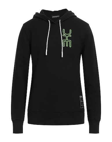 DRHOPE Hooded track jacket  Black 100% Cotton