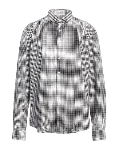 OGNUNOLASUA by CAMICETTASNOB Checked shirt Charcoal 100% Cotton