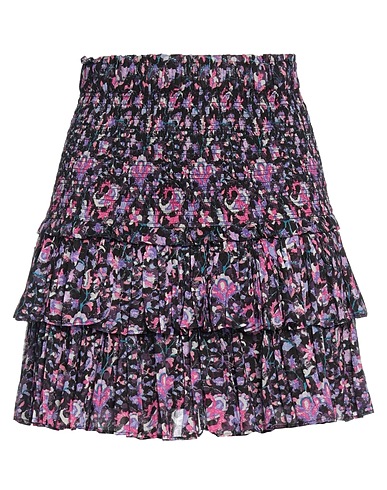 MARANT ÉTOILE Mini skirt Midnight blue 100% Cotton