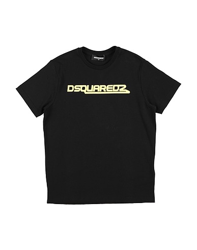 DSQUARED2 T-shirt Noir 95% Coton, 5% Élasthanne