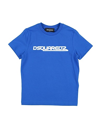 DSQUARED2 T-shirt Blue 95% Cotton, 5% Elastane
