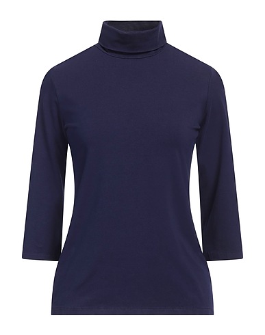 CIRCOLO 1901 T-shirt Dark purple 94% Cotton, 6% Elastane