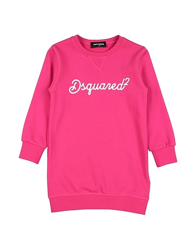 DSQUARED2 Vestito Fucsia 100% Cotone, Elastan
