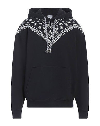 MARCELO BURLON Hooded track jacket  100% Cotton
