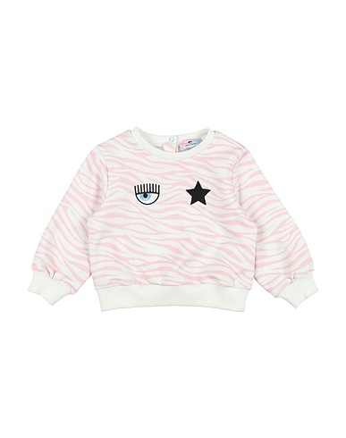 CHIARA FERRAGNI Sweatshirt Pink 65% Cotton, 35% Polyester