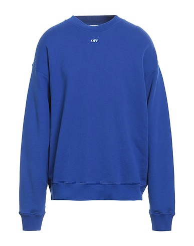 OFF-WHITE™ Sweatshirt Blue 100% Cotton