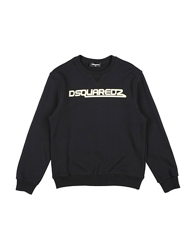 DSQUARED2 Sweatshirt Schwarz 100% Baumwolle