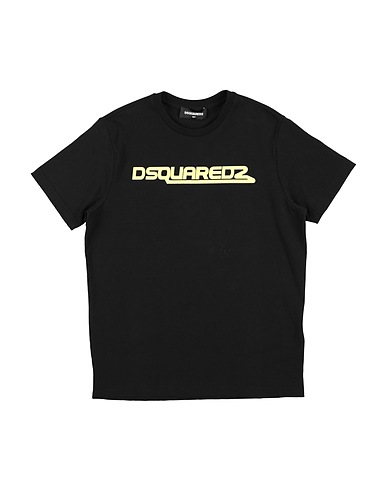 DSQUARED2 T-shirt Nero 95% Cotone, 5% Elastan