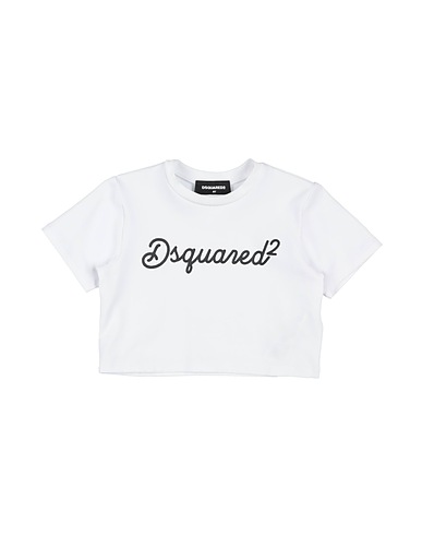 DSQUARED2 Ｔシャツ ホワイト コットン 95% / ポリウレタン 5%