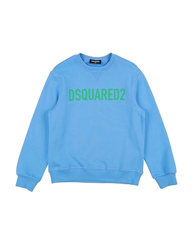 DSQUARED2 Sweatshirt Azure 100% Cotton, Elastane
