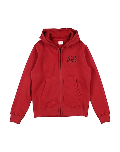 C.P. COMPANY UNDERSIXTEEN Hooded track jacket 100% Cotton