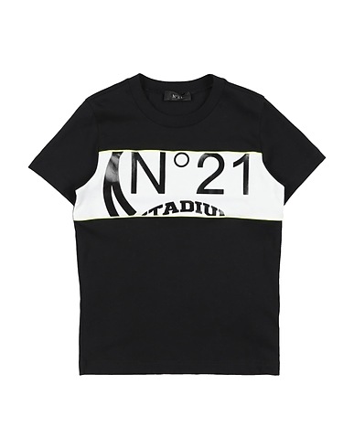 N°21 T-shirt Black 100% Cotton