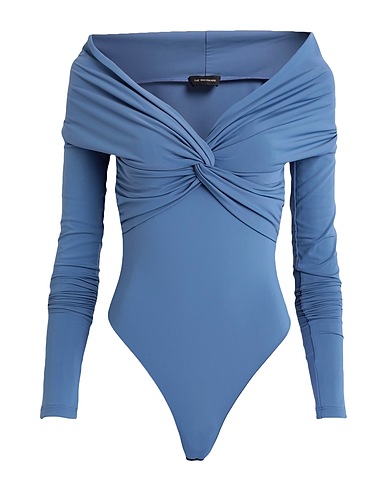 THE ANDAMANE TOPWEAR Pastel blue 78% Polyamide, 22% Elastane