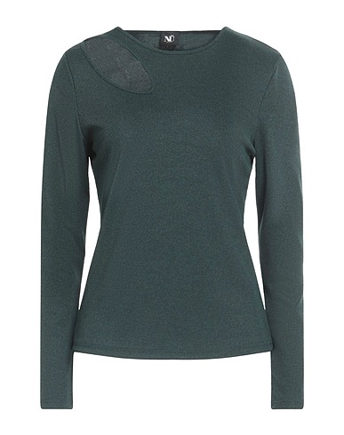 NÜ DENMARK Top Verde scuro 65% Poliestere riciclato, 30% Nylon, 5% Elastan