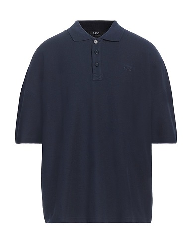 A.P.C. Poloshirt Nachtblau 100% Baumwolle, Elastan