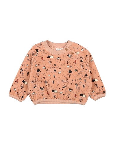 BEAN'S Sweatshirt Antikrosa 100% Organische Baumwolle
