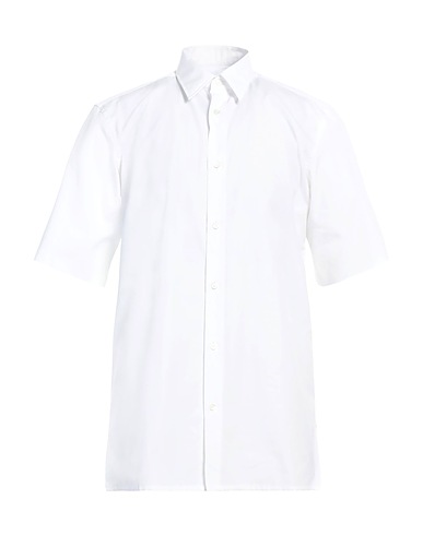 MAISON MARGIELA Solid color shirt White 100% Cotton