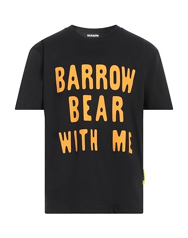BARROW 티셔츠 블랙 100% 코튼
