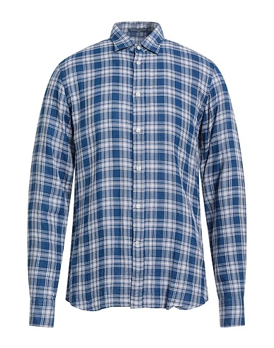 B.D.BAGGIES Checked shirt Blue 100% Cotton