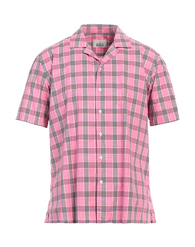 B.D.BAGGIES Checked shirt Pink 100% Cotton