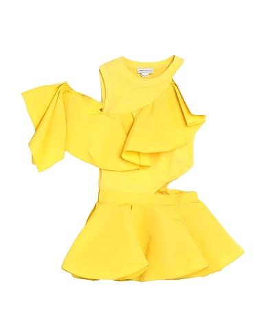 MCQUEEN Top Yellow 100% Cotton, Polyester