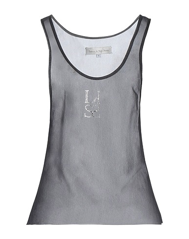 LUDOVIC DE SAINT SERNIN Top Nero 100% Poliestere